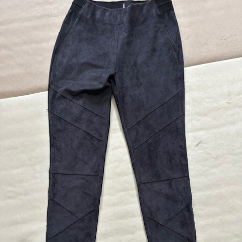 Elie Tahari faux suede pants